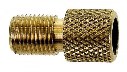 Велосипедний веселий ручний насос. Перехідник велосипедного клапана DV на AV, золото