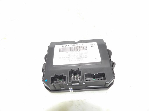 module control unit bonnet boot 23152917 OPEL INSIGNIA A LIFT