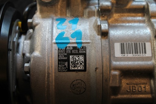 2161. Klimakompressor klimaanlage AUDI 8W0816803L