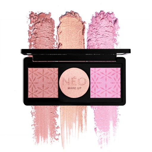 NEO MAKE UP Paleta ruže Get Your Blush Palette 7,5 g