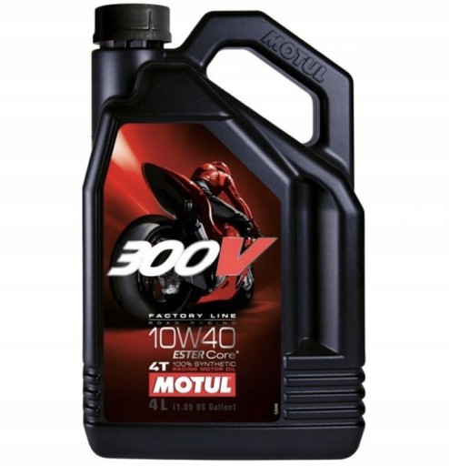 Моторное масло Motul 300V 10W40 Factory Line 4л.