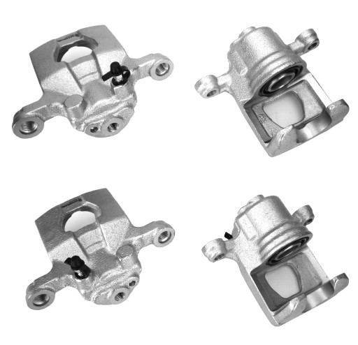 GT80-491+GT80-492 - Зажимы задний правый+левый для NISSAN QASHQAI Tiida KPL