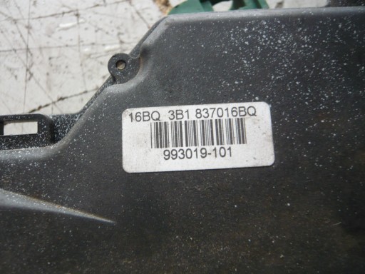 lock door right front 3B1837016BQ Volkswagen Seat Skoda