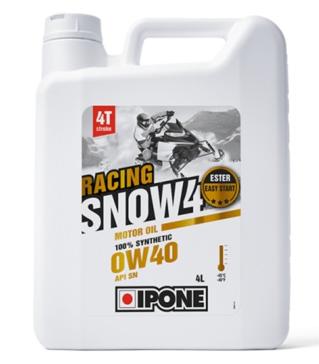 Масло для снегоходов IPONE SNOW RACING 4T 0W40