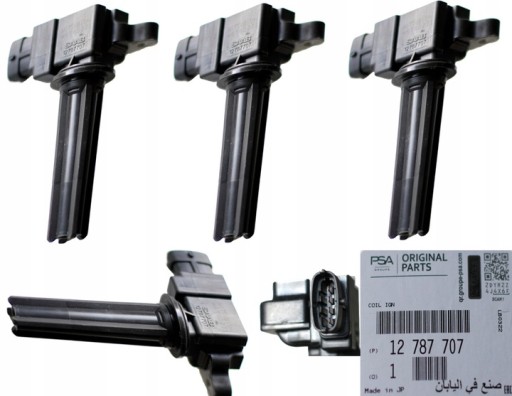 12787707 - 4x котушка запалювання opel saab 1.8t 2.0t b207e b207l b207r z20net комплект oe