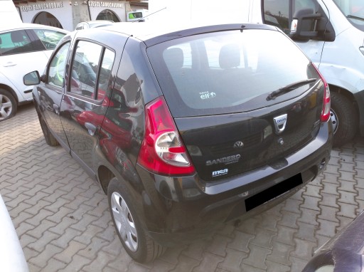 DACIA SANDERO e 1 PORTA Portiera posteriore sinistro nero NV676