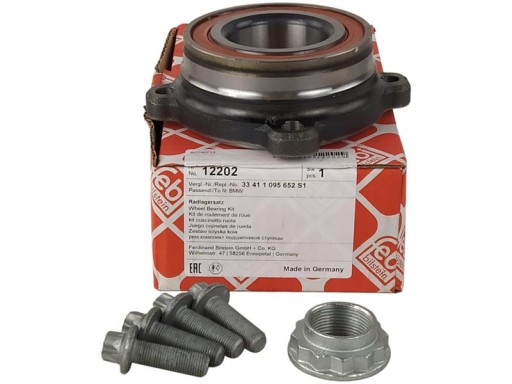12202 - Підшипник маточини колеса FEBI зд BMW 5 E39 E60