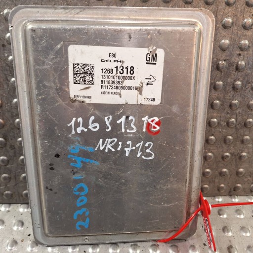 computer 12681318 811839393 12669908 OPEL ASTRA V K 1.0 TURBO