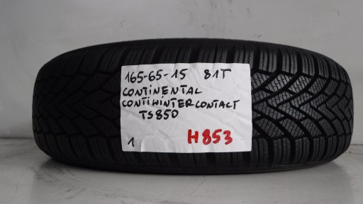 165/65/15 81T CONTINENTAL CONTIWINTERCONTACT TS850