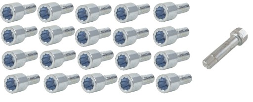 Болти 14x1. 5 55mm для вузьких колісних дисків