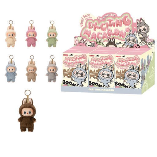 ORYGINALNE LABUBU EXCITING MACARON CAŁY ZESTAW 6X BLIND BOX