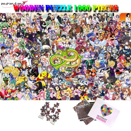 Puzzle 1000 pièces Dragon Ball Impossible puzzle !