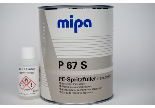 Mipa spray p67s crystal+utw 1l