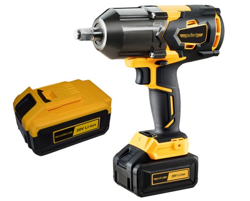 УДАРНЫЙ КЛЮЧ 1/2 АККУМУЛЯТОР 1x4 Ач ADLER 1000 Нм