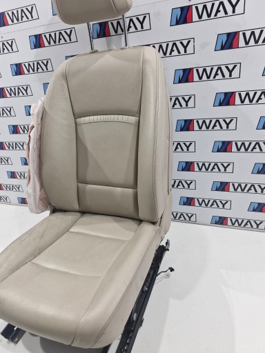 BMW 5 F10 F11 LCI Sitz rechts vorne vorne Leder BEIGE elektrisch GRZANY