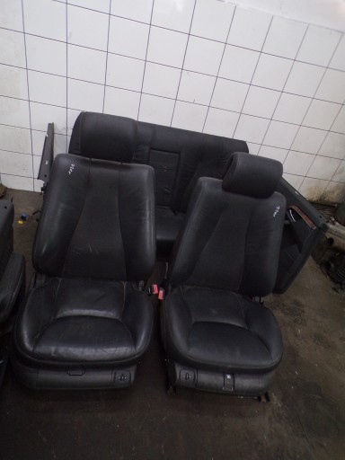 Сидіння шкіряні боковини комплект MERCEDES W220 S