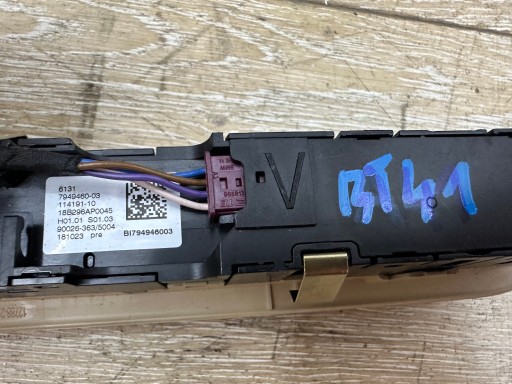 BMW G20 G21 Panel Radio Controllo nuovo Oem 7949460 BMW