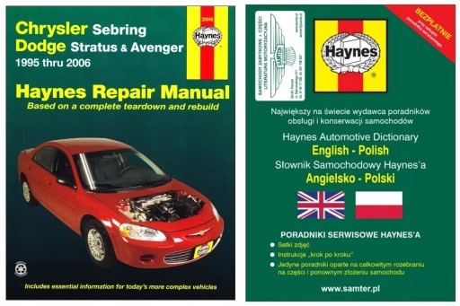 Chrysler Sebring Dodge Stratus Avenger 95-06 instr