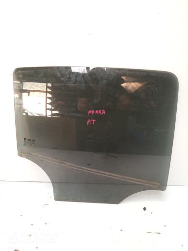 OPEL MOKKA window door right rear part 13R CIEMNA