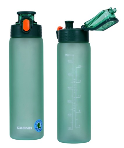 CASNO Športová Fľaša Fľaša Do Posilňovne S Náustkom BPA FREE 750 ml