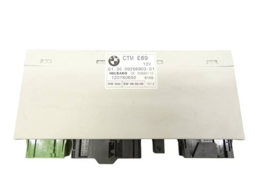 9266903 - Bmw z4 e89 кабріолет складний дах модуль контролера