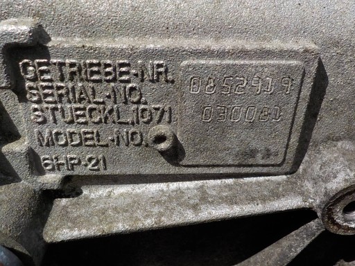 BMW 3 (E90) 2.0 D ORG CAMBIO 6HP-21 7630964