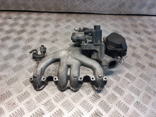 intake manifold throttle flap VOLKSWAGEN PASSAT B6 03G129713K 03G129637A