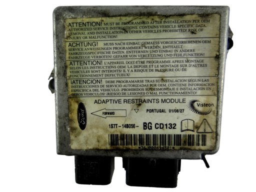 modulo SENSOR airbag FORD MONDEO MK3 1S7T-14B056-BG