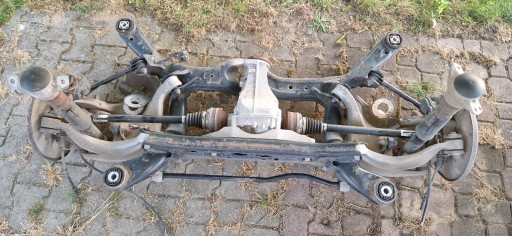 4G0505235R - Санки, люлька, коляска, задній диф, audi a6 c7 4x4 3.0