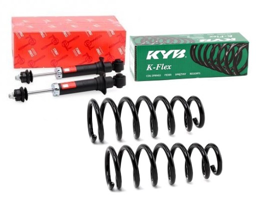 JGS1016T, JGS1016T - Задние амортизаторы trw toyota avensis t25 + пружины kyb