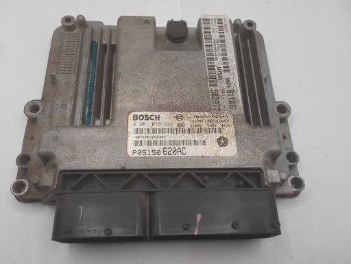 Модуль ecu комп'ютера контролера двигуна fiat freemont 0281018312