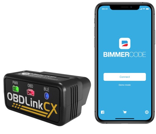 Диагностический интерфейс OBDLink CX OBD-2 рекомендуется для BimmerCode BMW MINI