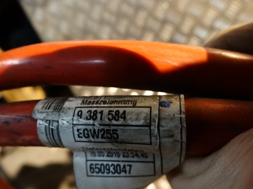 IDEALNY wiring ZASILAJACY PLUSOWY BMW G12 EMARS 1