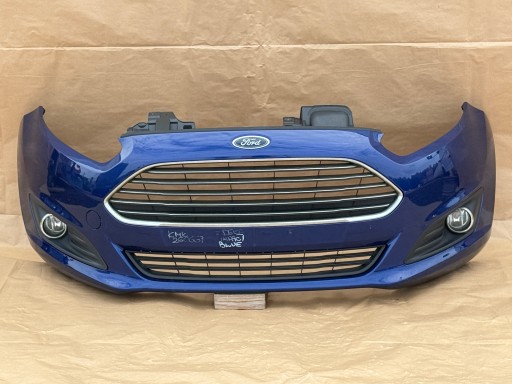 FORD FIESTA MK7 LIFT 2012-2017 bumper front DEEP IMPACT BLUE original