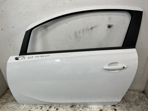 OPEL CORSA E 3D door left Z40R GAZ BIALE