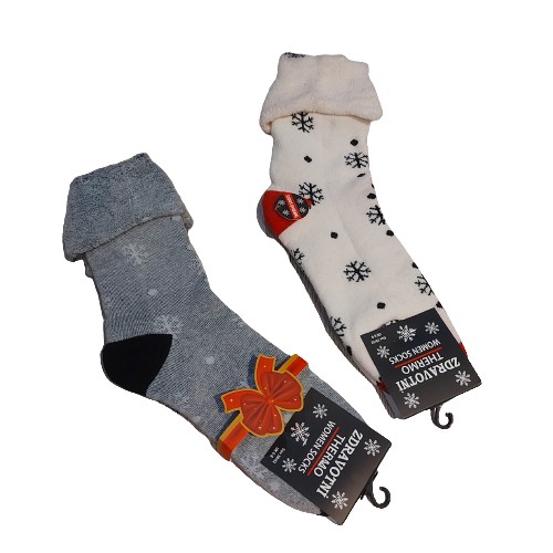 Ponožky THERMO vianočné veľ. 39-42