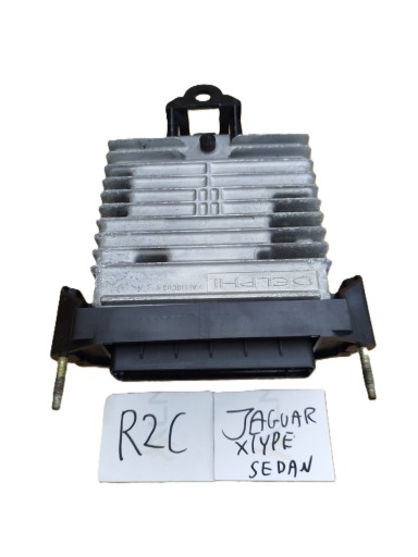 Контролер двигуна комп'ютер ecu delphi r2c jaguar x-type sedan [aeg36191v]
