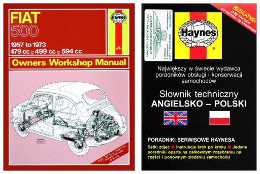 Fiat 500 (1957-1973) - посібник з ремонту Haynes
