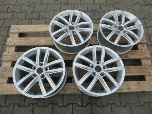 4X discs aluminium disc VW 5G0601025CS 16