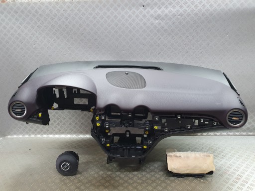 ДОСКА КОКПИТ КОНСОЛЬ ПОДУШКА AIR BAG OPEL ADAM