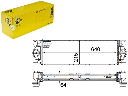 HEL8ML 376 - ІНТЕРКУЛЕР HELLA MERCEDES SPRINTER 06- HELLA