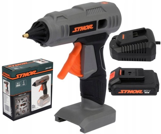 11ММ АКУМУЛЯТОРНИЙ КЛЕЄВИЙ ПІСТОЛЕТ. 20В СТОР +2Аг