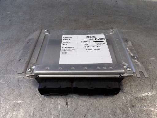 computer Kia Cerato and 2,0D 0281011538 39103-27061
