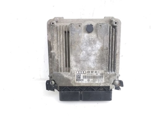 4E0907401C - Audi a8 s8 d3 4e 2005 контроллер/модуль блока управления двигателем