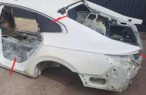 ЗАДНЯЯ ЛЕВАЯ ЧЕТВЕРТЬ ЗАДНЕЕ ЛЕВОЕ КРЫЛО VW ARTEON