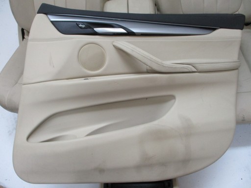 upholstery leather seats BMW X6 F16 18R