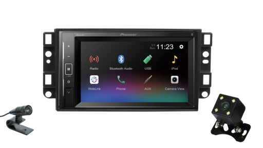 DMH-A240BT 1011951957 - PIONEER RADIO 2DIN CHEVROLET AVEO CAPTIVA EPICA