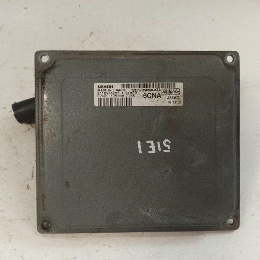 Контроллер двигателя ford focus mk2 s118944201a 7m51-12a650-aza 6cna