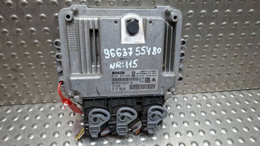 control unit of the engine 9653958980 9663755480 0281013868 Peugeot Citroen 1.6 HDI