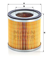 1247 - Воздушный фильтр MANN-FILTER C1247